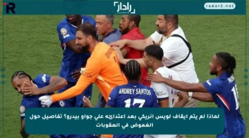 لماذا لم يتم إيقاف لويس إنريكي بعد اعتدائه على جواو بيدرو؟ تفاصيل حول الغموض في العقوبات